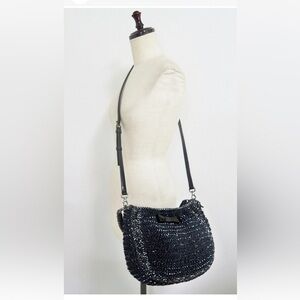 Anteprima Black and Silver Crossbody Bag
